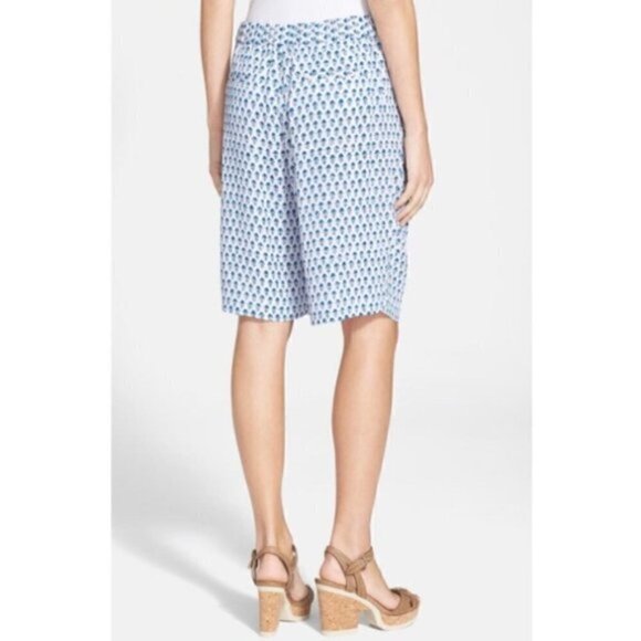 Rebecca Taylor Shorts 6 NWT Ditsy Tulip Floral Printed Vacation Tropical Summer - Picture 5 of 5